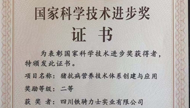 鐵騎力士三獲國家科技進步二等獎